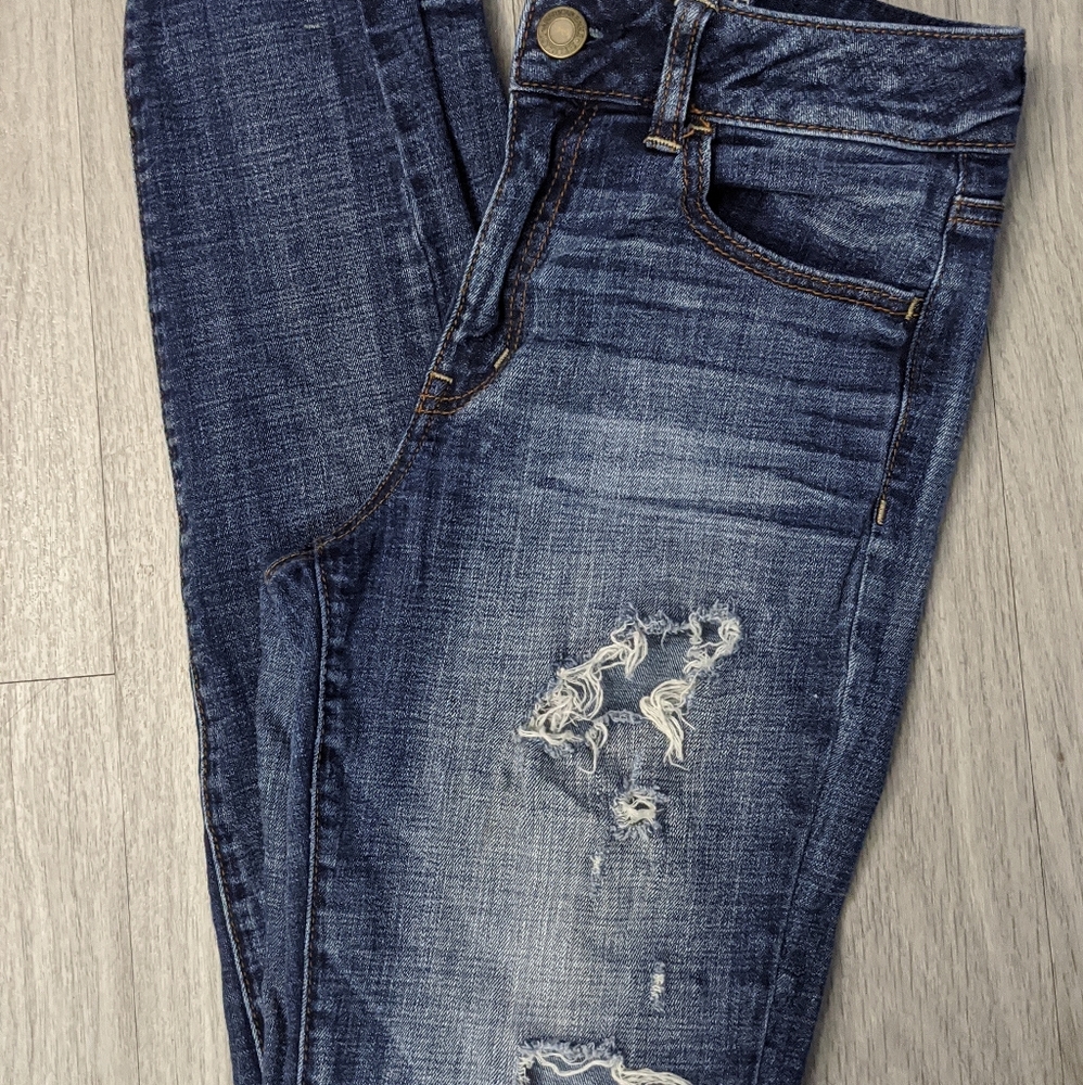 High rise jeggings
